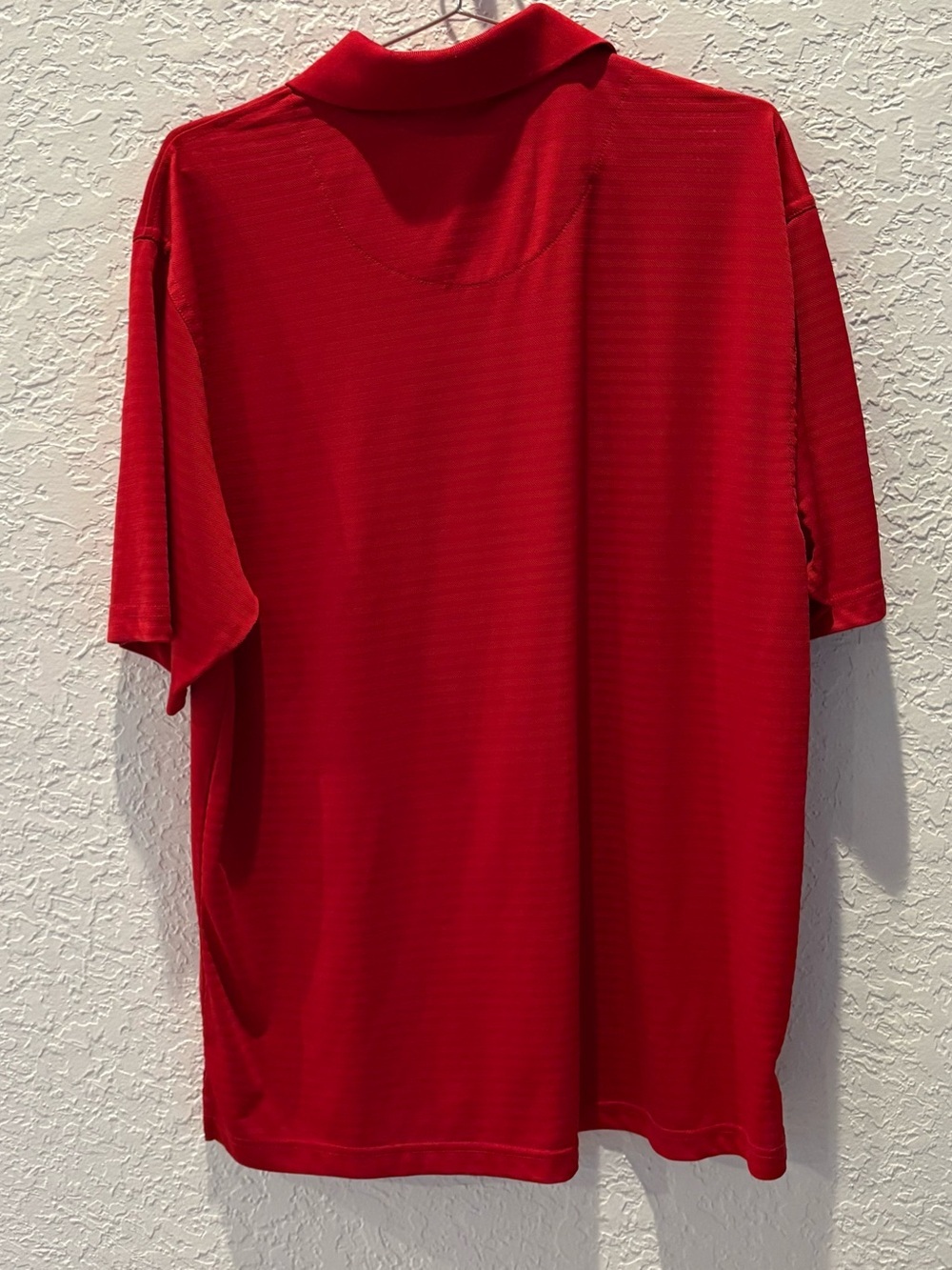 Champion Men's Red Short-Sleeve Polo Shirt - Picture 5 of 6